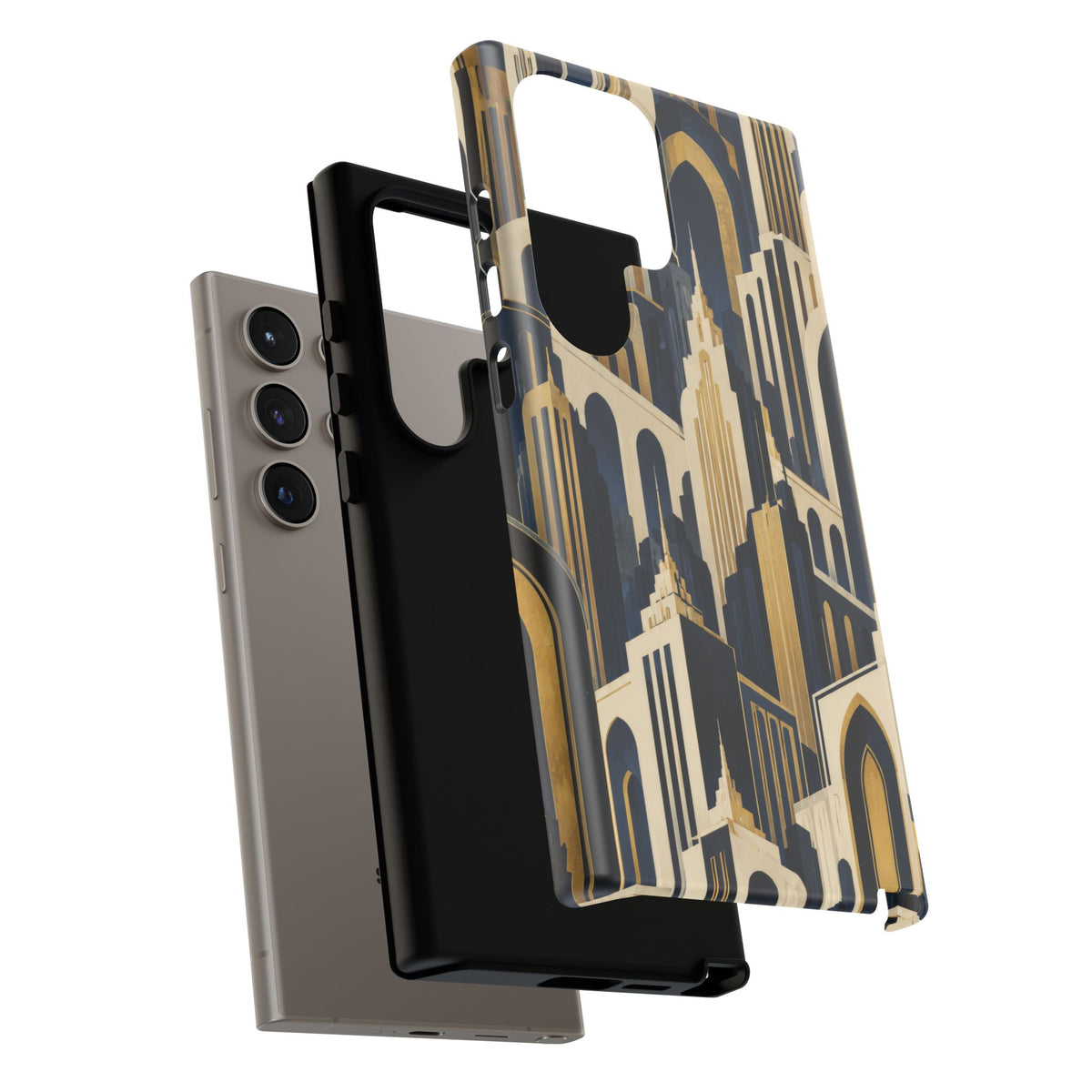 Midnight Metropolis Samsung Galaxy Tough Case | art deco