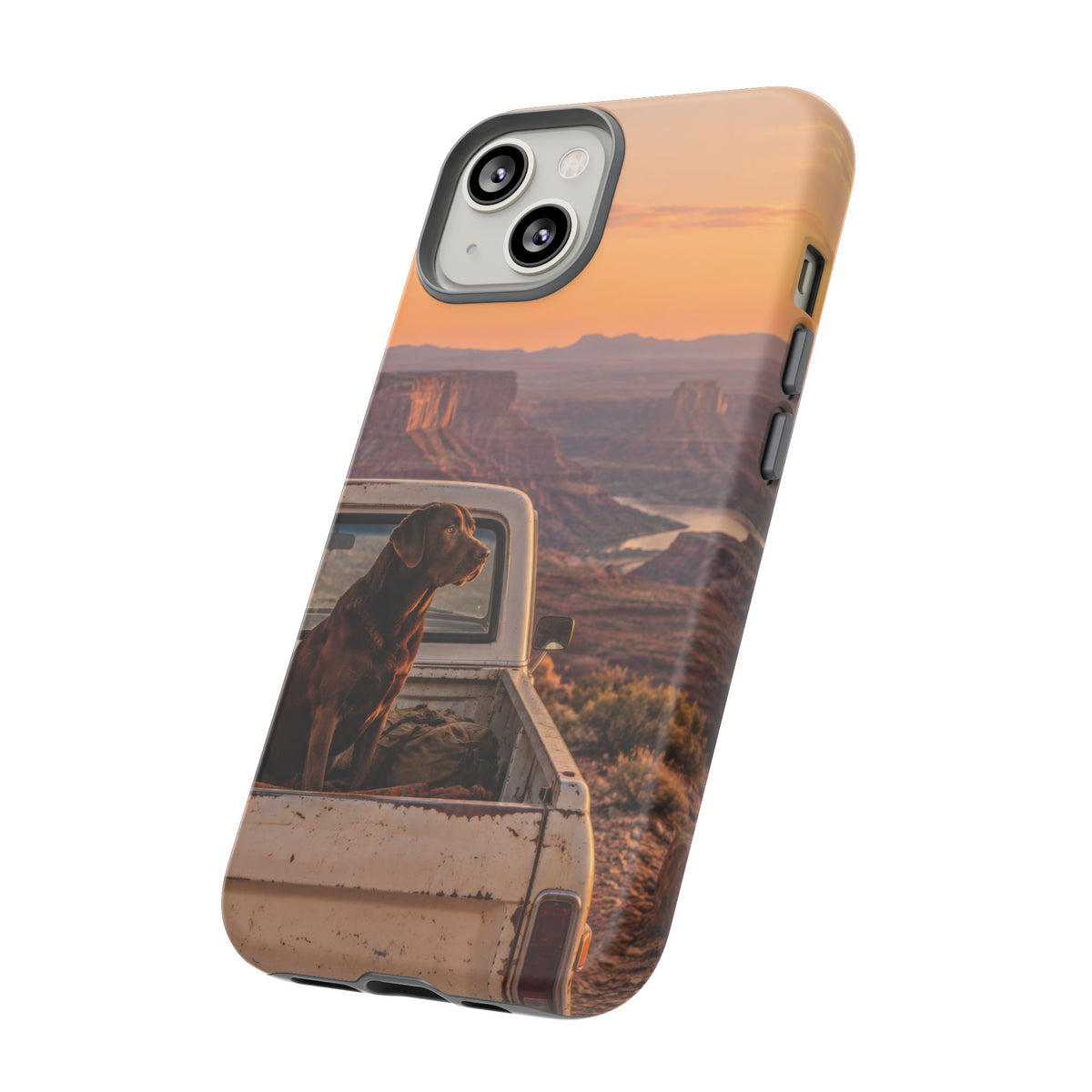 Desert Tailgate Companion iPhone Tough Case | labrador