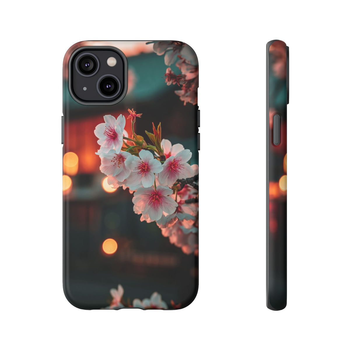 Kyoto Blossom Lanterns iPhone Tough Phone Case
