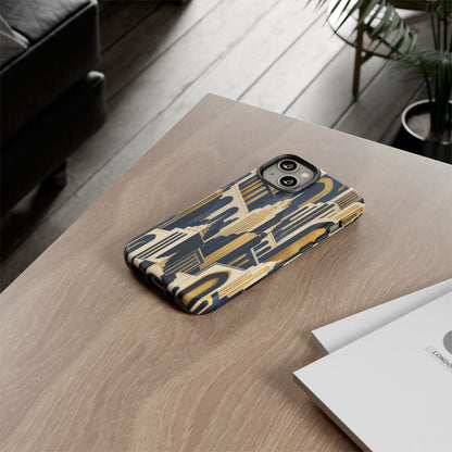 Midnight Metropolis iPhone Tough Case | art deco