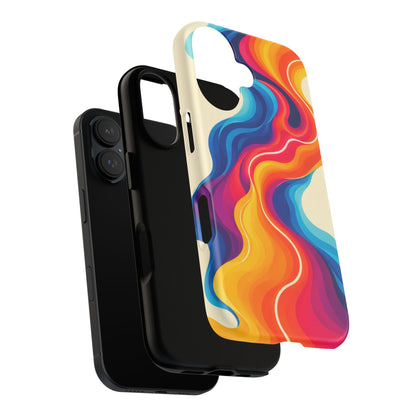 Electric Tide iPhone Tough Case | psychedelic wave