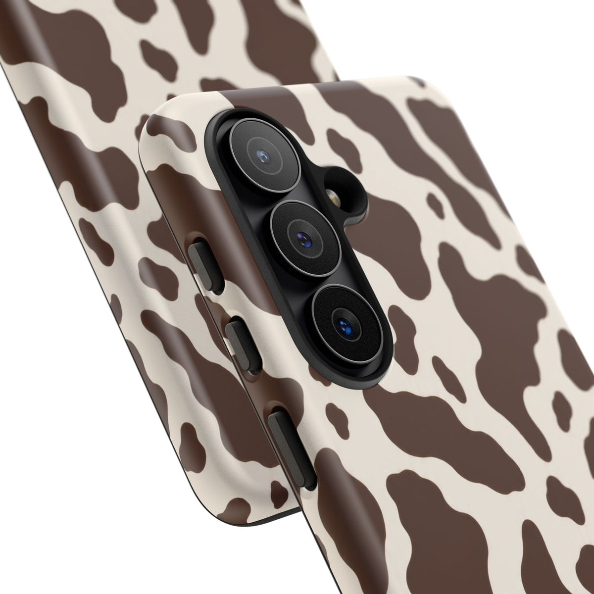 Cocoa Ranch Samsung Galaxy Tough Case | Brown Cow Print