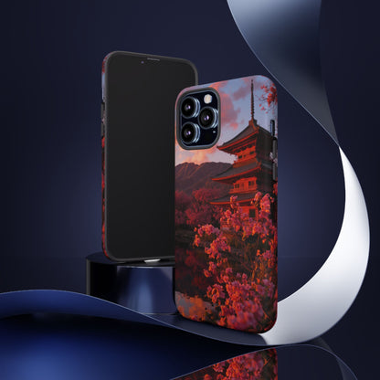 Pagoda Afterglow iPhone Tough Phone Case