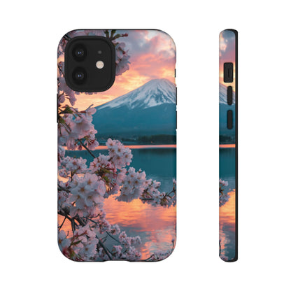 Fuji Petal Reflection iPhone Tough Phone Case