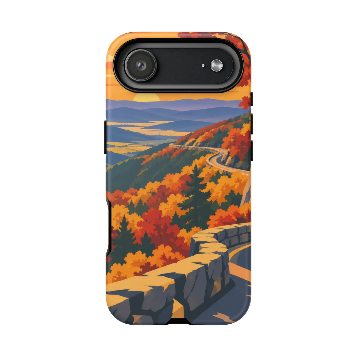 Skyline Drive — Overlook Gold iPhone Tough Case