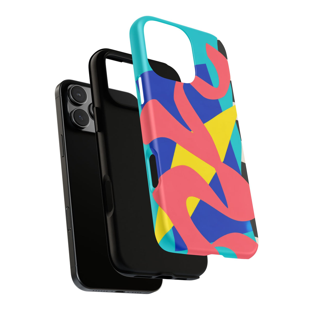 Cut Loose iPhone Tough Case | Retro Abstract Art