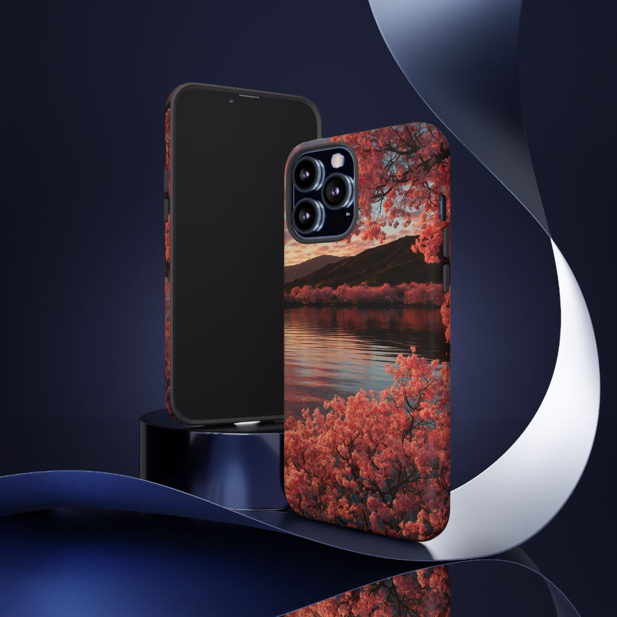 Blossom Shore iPhone Tough Phone Case