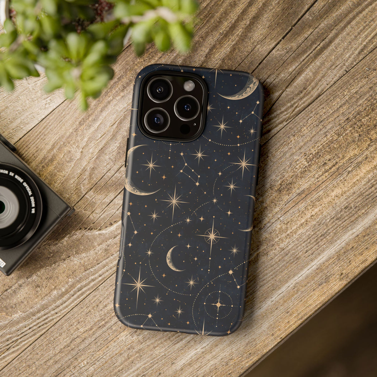 Celestial Moon iPhone Tough Case | Nocturne Atlas