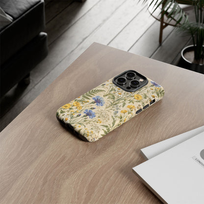 Meadow Archive iPhone Tough Case | wildflowers