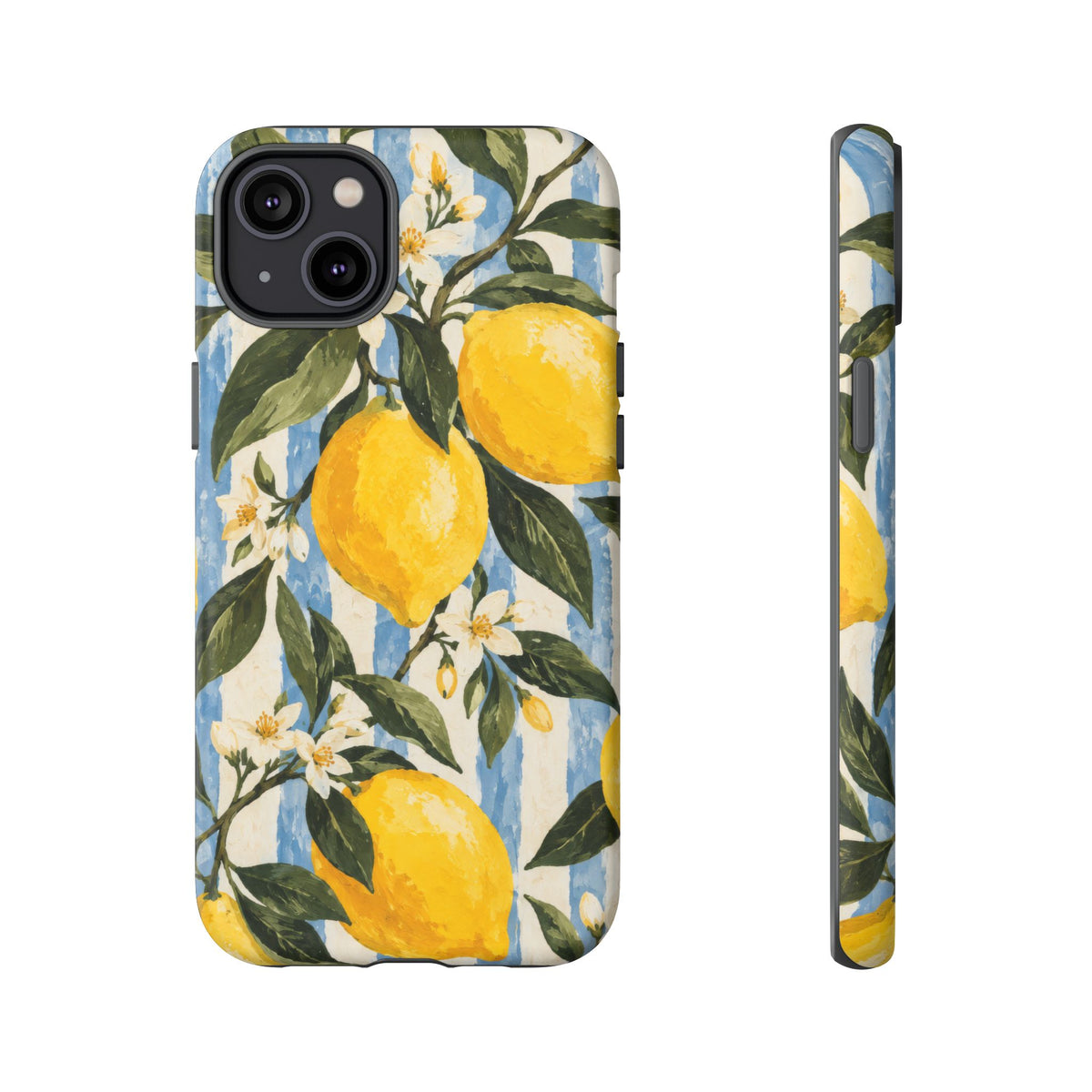 Riviera Lemons iPhone Tough Case | lemon print