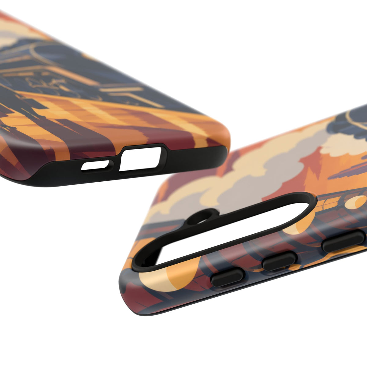 Travel by Train — Night Departure Samsung Galaxy Tough Case | train travel