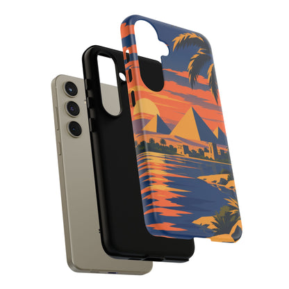 The Pyramids — Nile Dusk Samsung Galaxy Tough Case