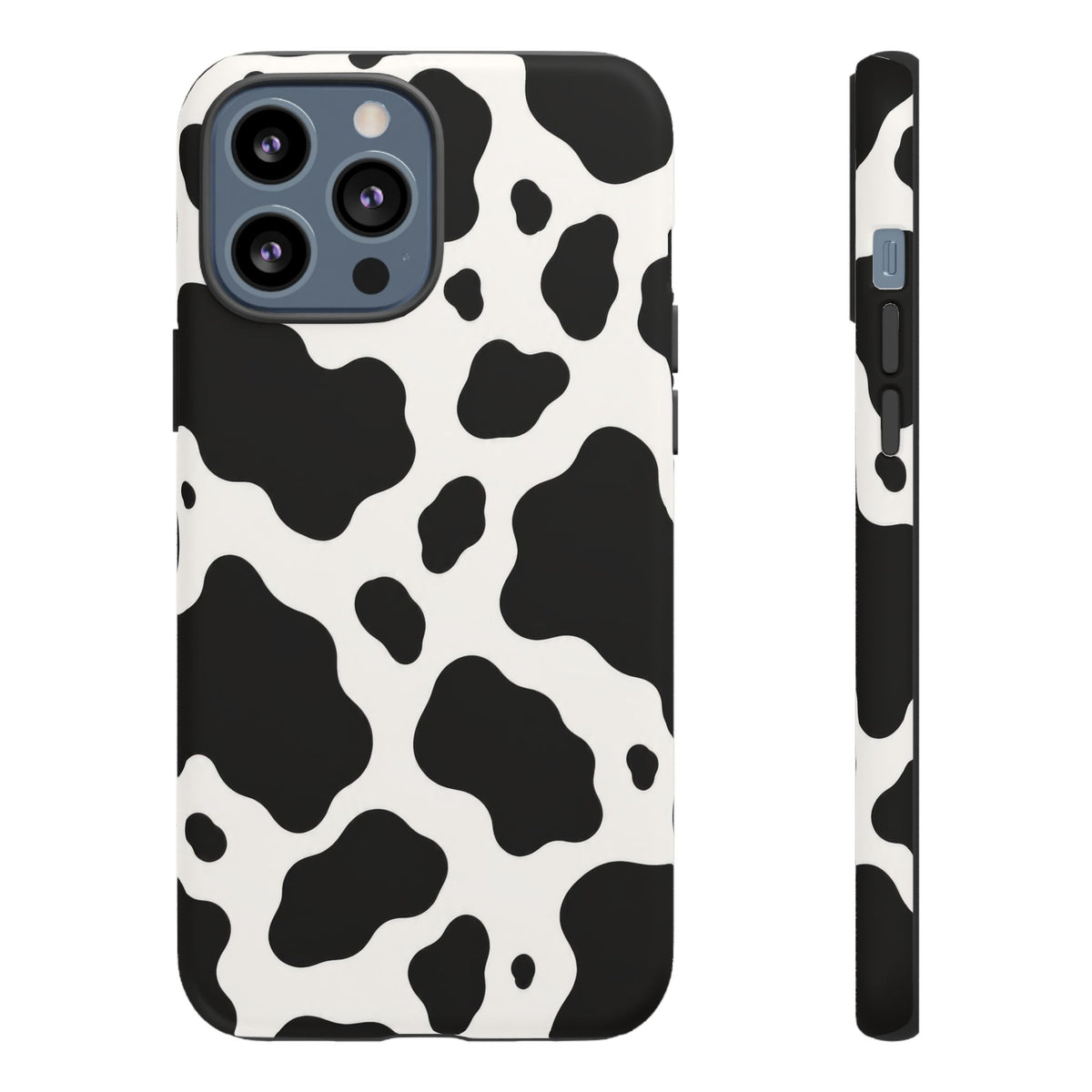 Classic Holstein iPhone Tough Case | Black & White Cow Print