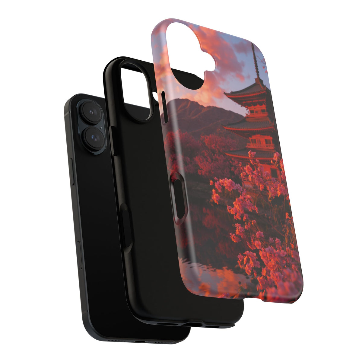 Pagoda Afterglow iPhone Tough Phone Case