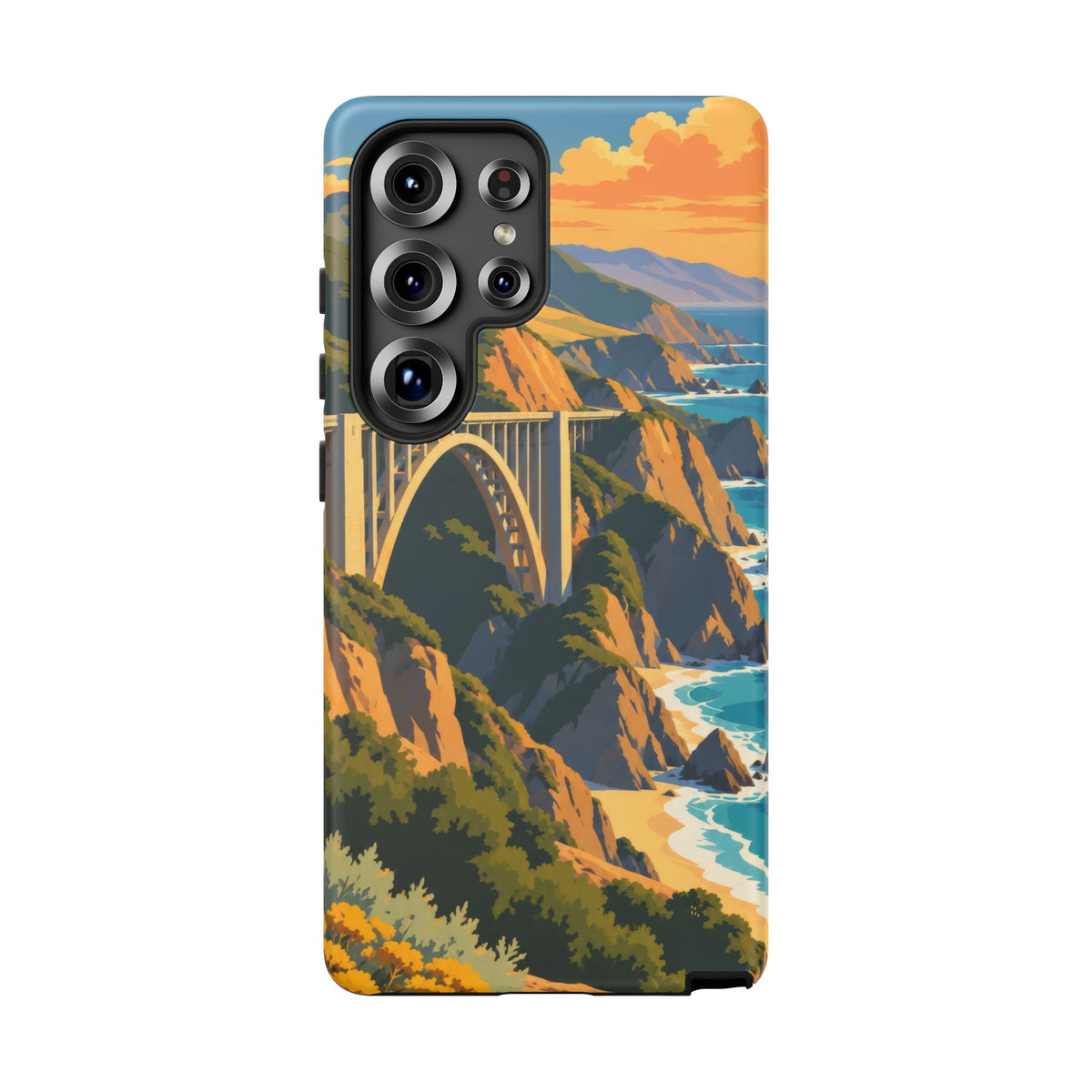 Big Sur — Coastal Arc Samsung Galaxy Tough Case