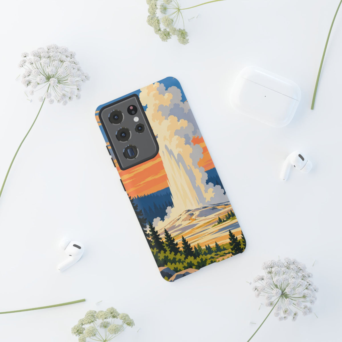 Yellowstone — Geyser Dawn Samsung Galaxy Tough Case
