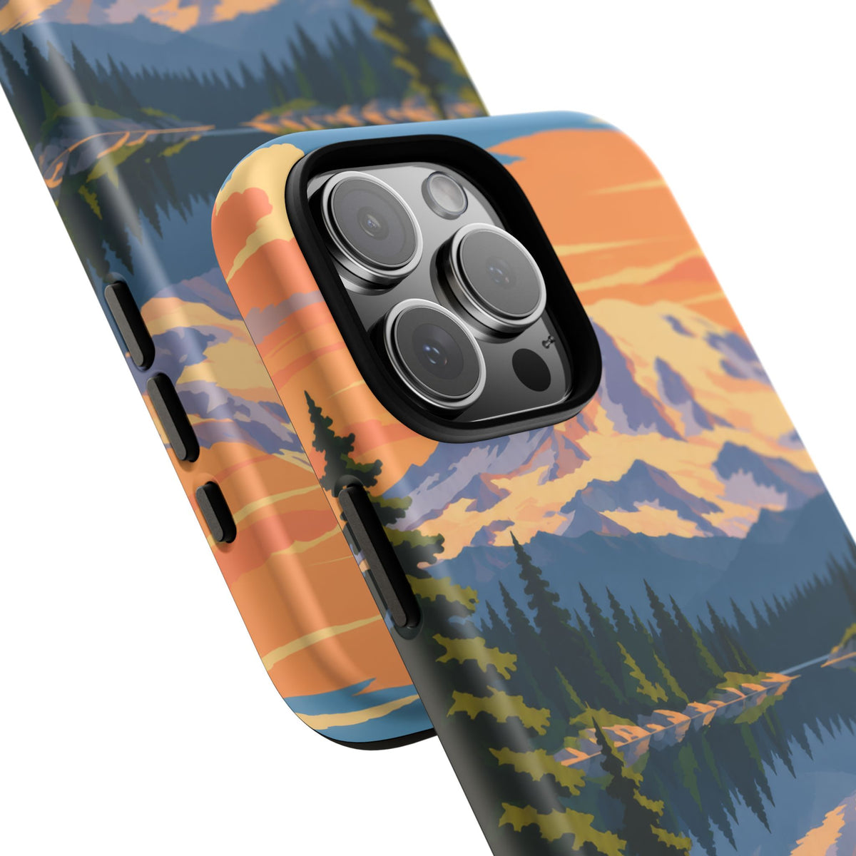 Mount Rainier — Mirror Dawn iPhone Tough Case