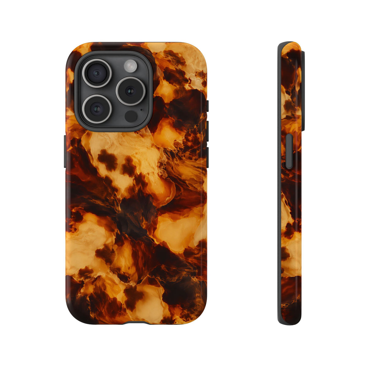 Amber Marble iPhone Tough Case | Amber Mosaic