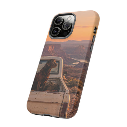 Desert Tailgate Companion iPhone Tough Case | labrador