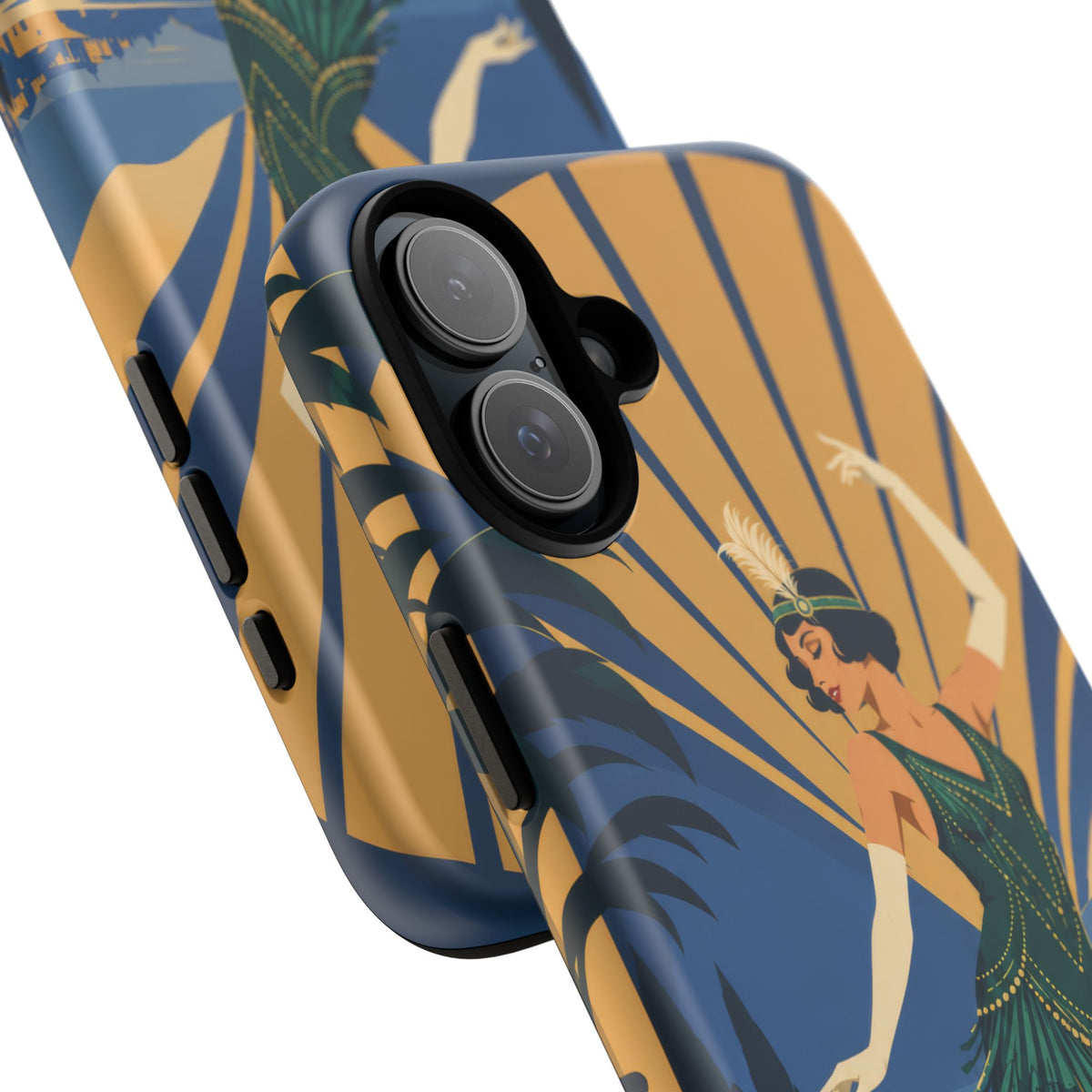 1920s Flapper — Jazz After Dark iPhone Tough Case