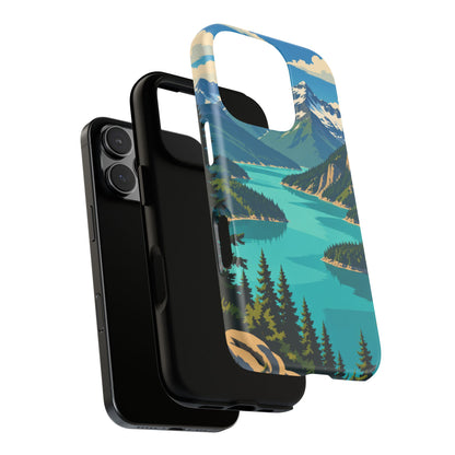 Cascades — Diablo Blue iPhone Tough Case