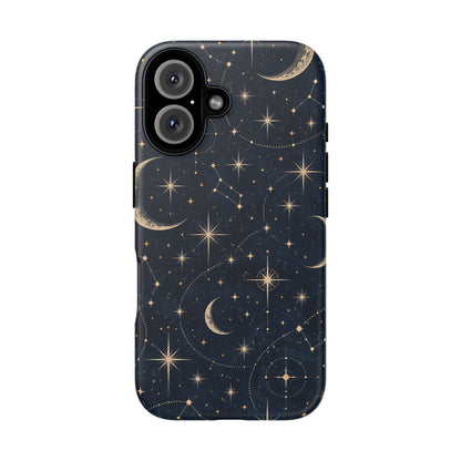 Celestial Moon iPhone Tough Case | Nocturne Atlas