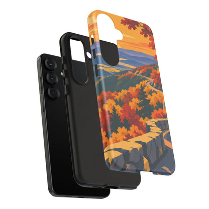 Skyline Drive — Overlook Gold Samsung Galaxy Tough Case