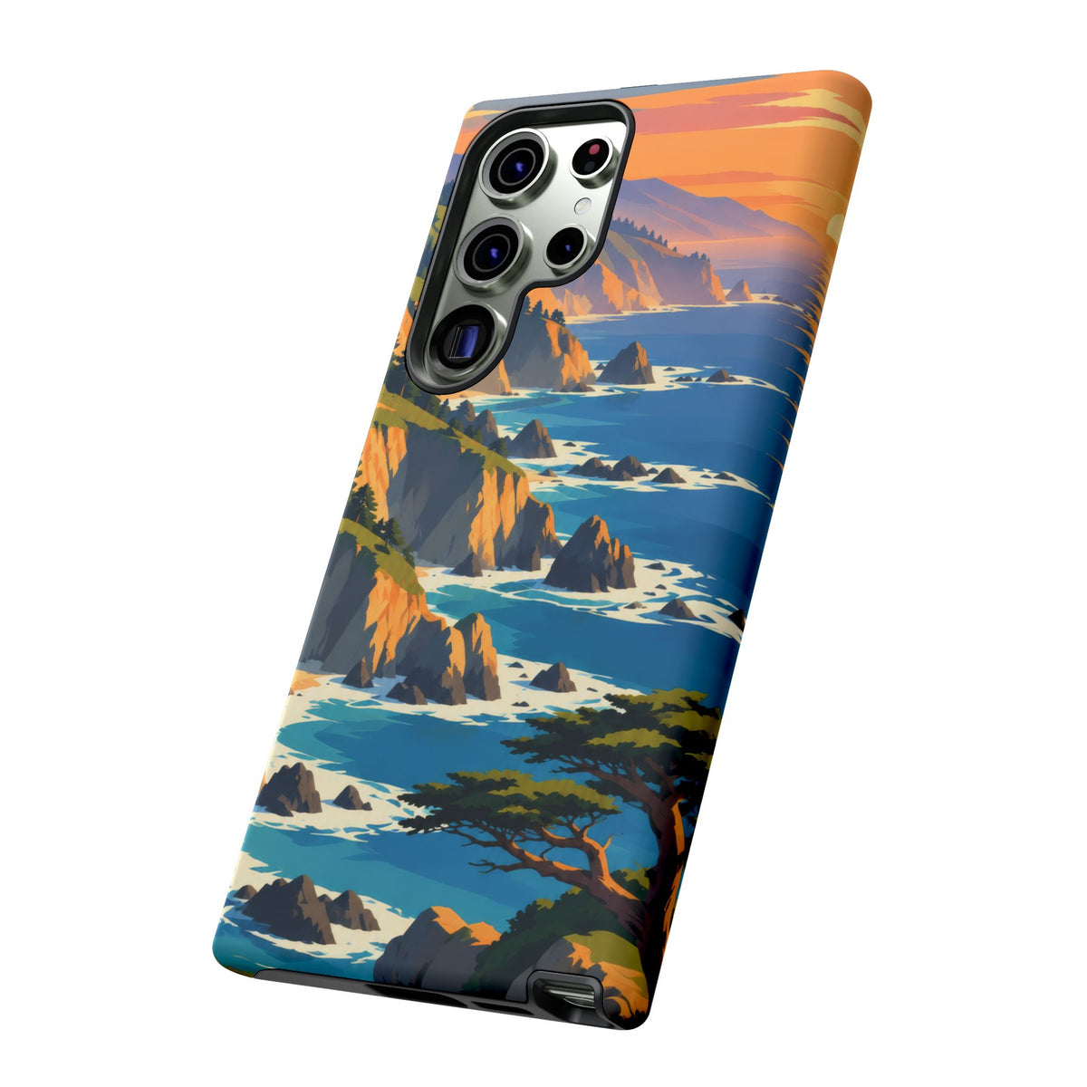 Big Sur — Cypress Coast Samsung Galaxy Tough Case