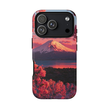 Fuji Rose Horizon iPhone Tough Phone Case