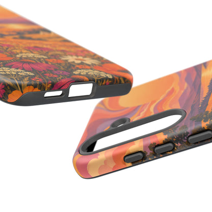 Golden Field Reverie Samsung Galaxy Tough Case | sixties festival