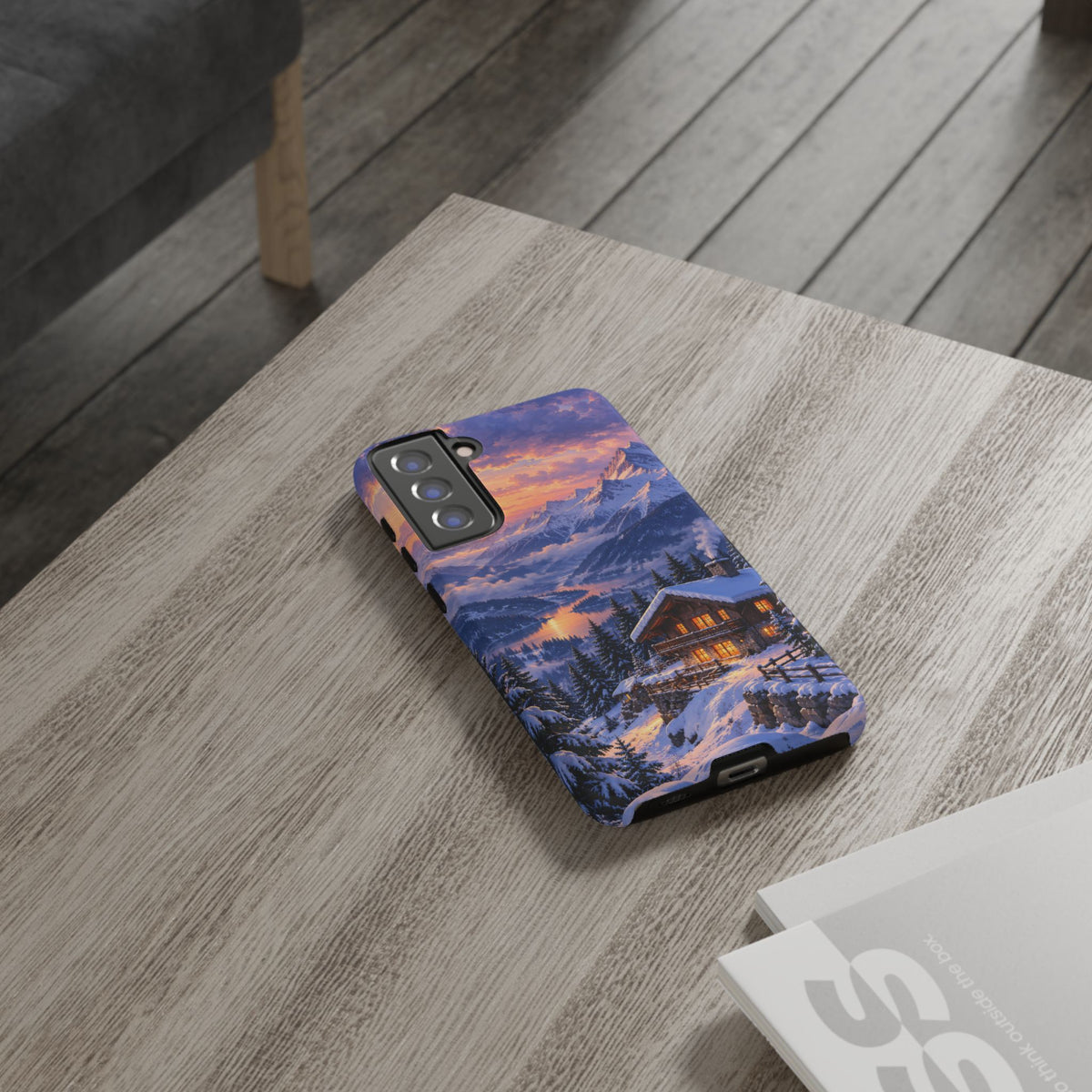 Alpine Hearth Samsung Galaxy Tough Case | winter cabin