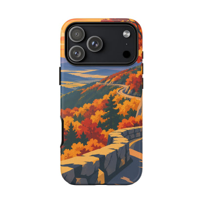 Skyline Drive — Overlook Gold iPhone Tough Case