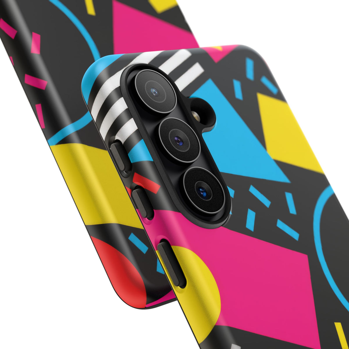 Midnight Confetti Samsung Galaxy Tough Case | Bright Abstract on Black