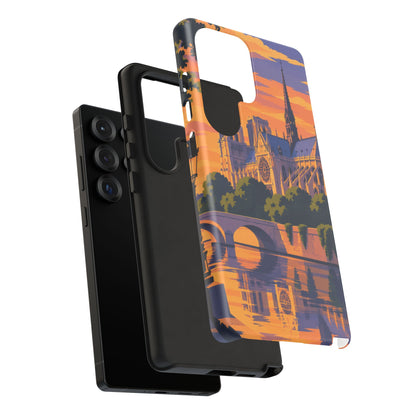 Notre Dame — Cathedral Twilight Samsung Galaxy Tough Case