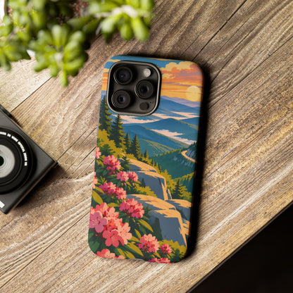 Blue Ridge Parkway — Ridgeway Bloom iPhone Tough Case