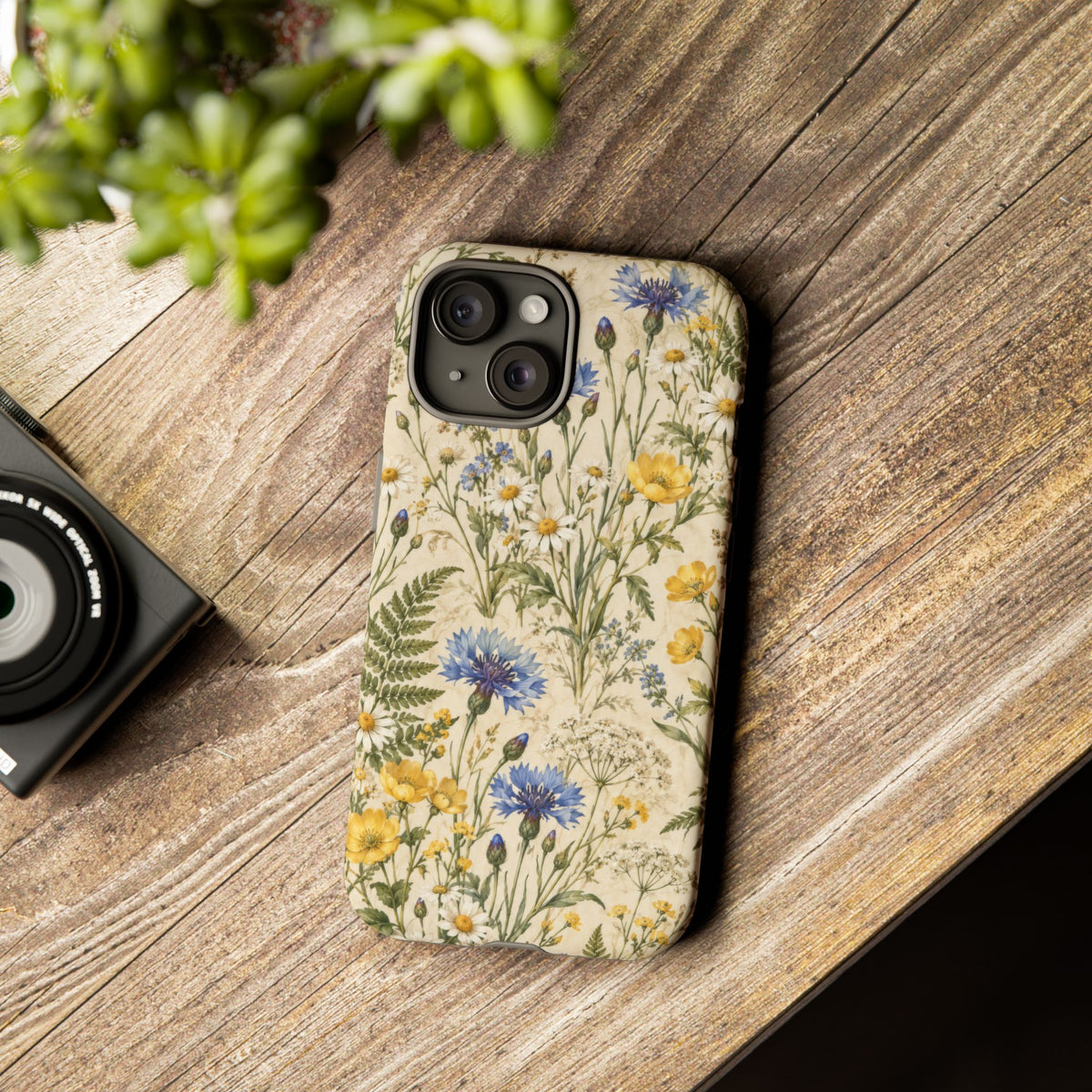 Meadow Archive iPhone Tough Case | wildflowers