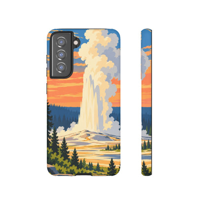 Yellowstone — Geyser Dawn Samsung Galaxy Tough Case