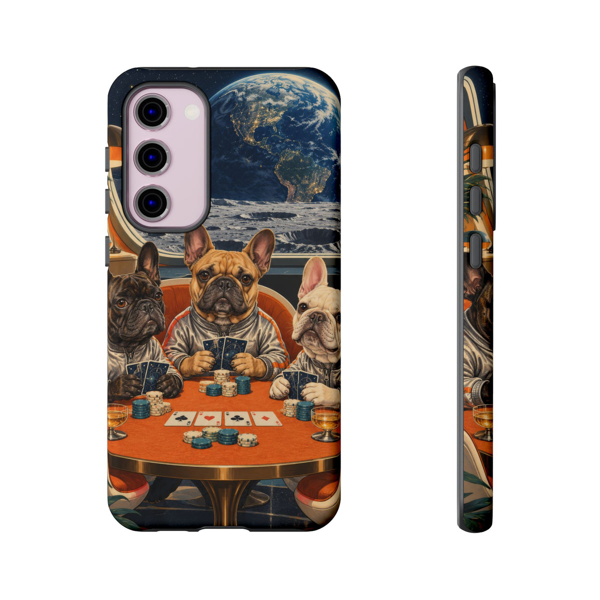 Lunar Card Club Samsung Galaxy Tough Case | french bulldog