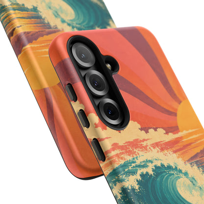 Pacific Daydream Samsung Galaxy Tough Case | vintage surf