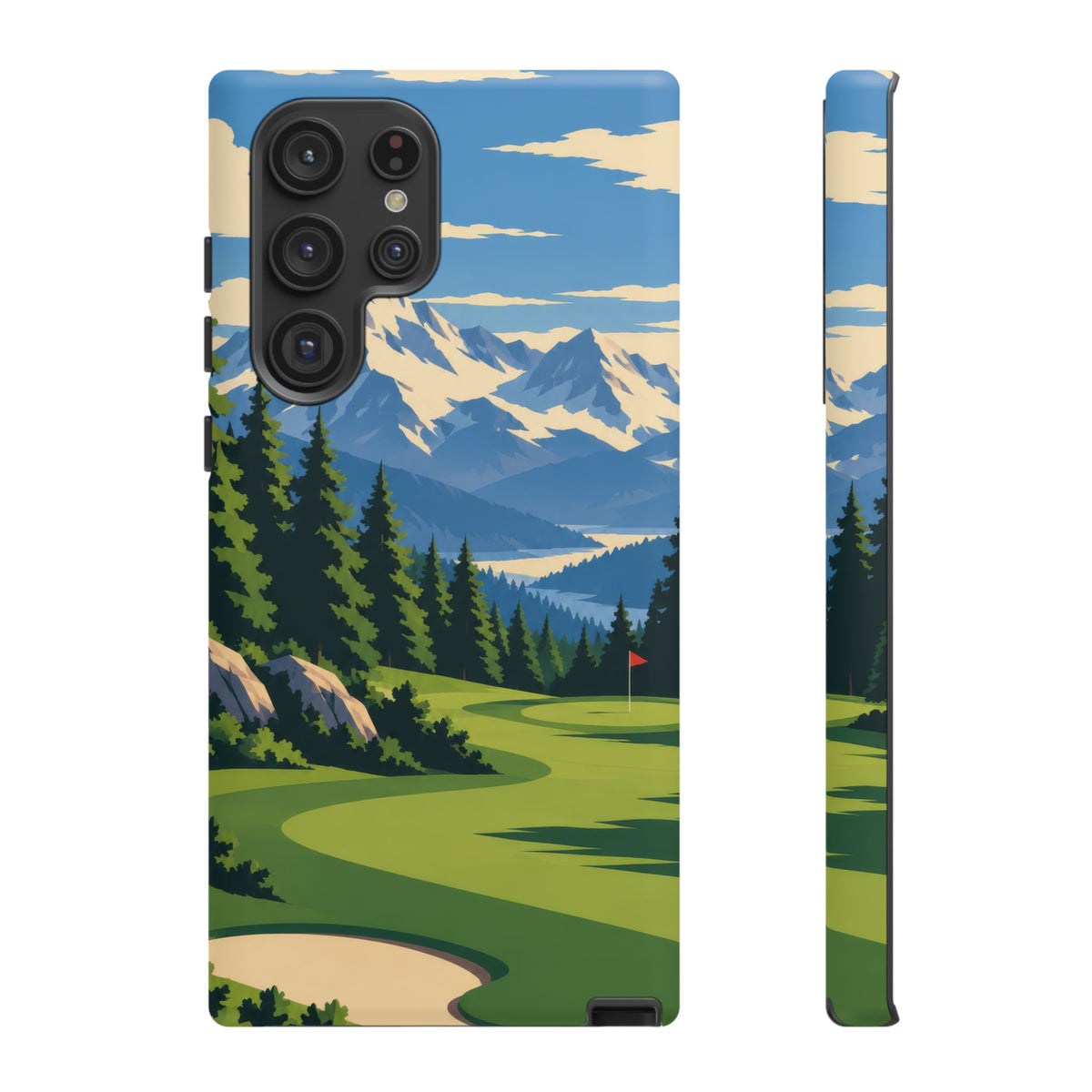 Mountain Golf — Alpine Fairway Samsung Galaxy Tough Case