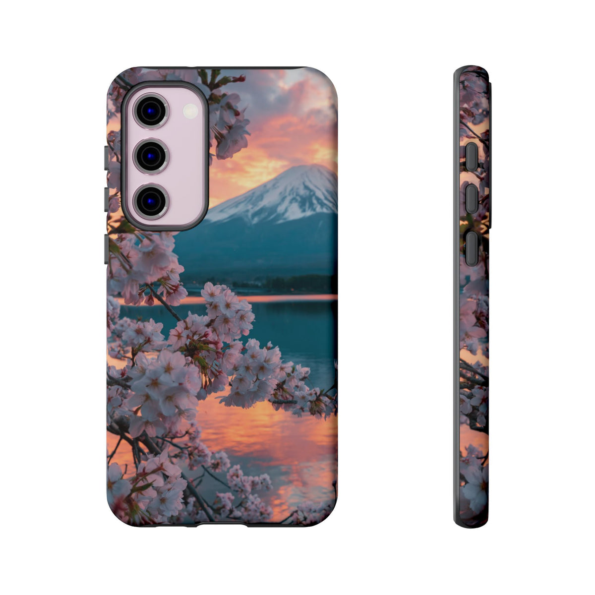 Fuji Petal Reflection Samsung Galaxy Tough Phone Case