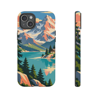 Switzerland — Alpine Lake iPhone Tough Case