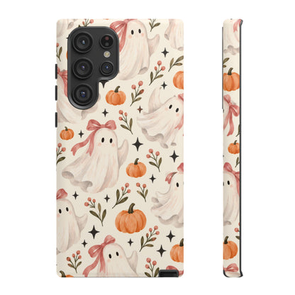 Blush Boo Social Samsung Galaxy Tough Case | cute ghost