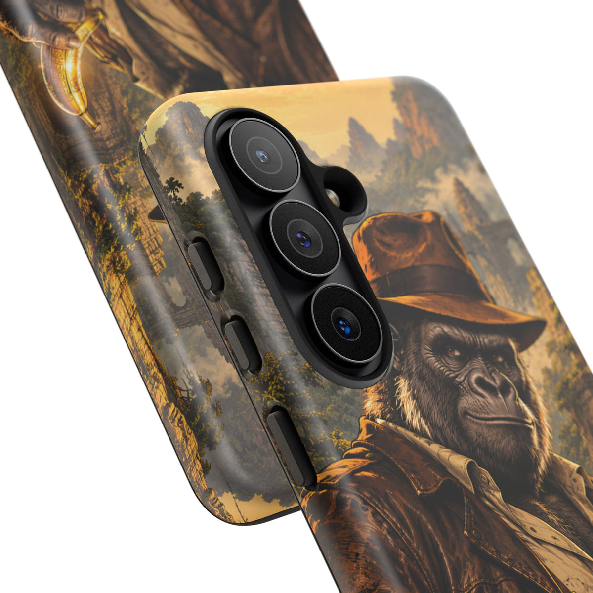 Adventure Gorilla Samsung Galaxy Tough Case | Temple of Bananas