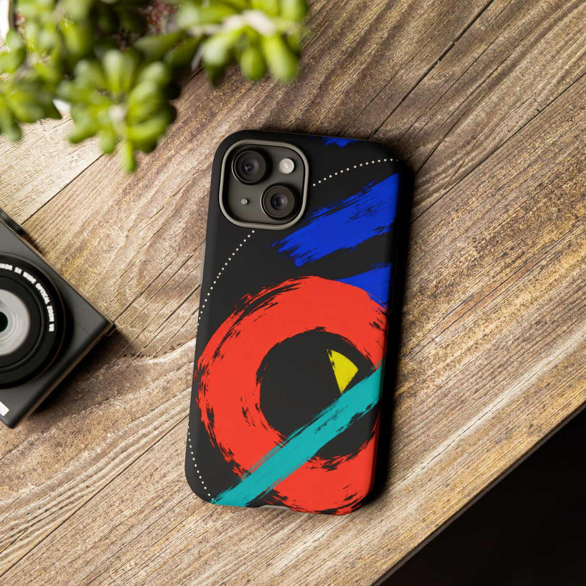 After Hours iPhone Tough Case | Abstract Orbital Art