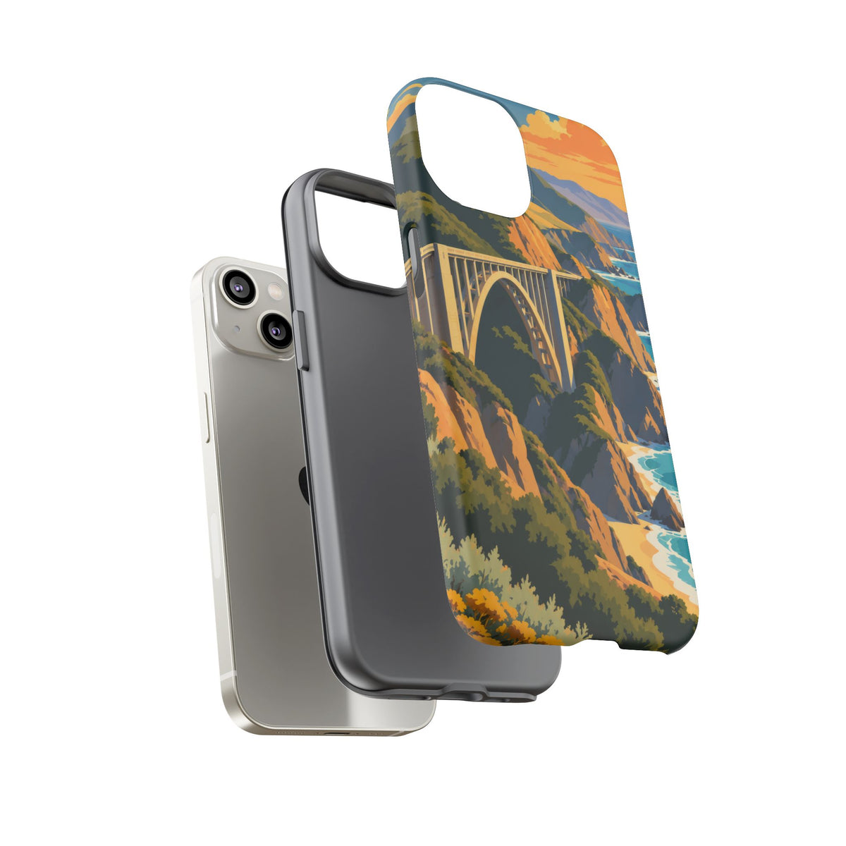 Big Sur — Coastal Arc iPhone Tough Case