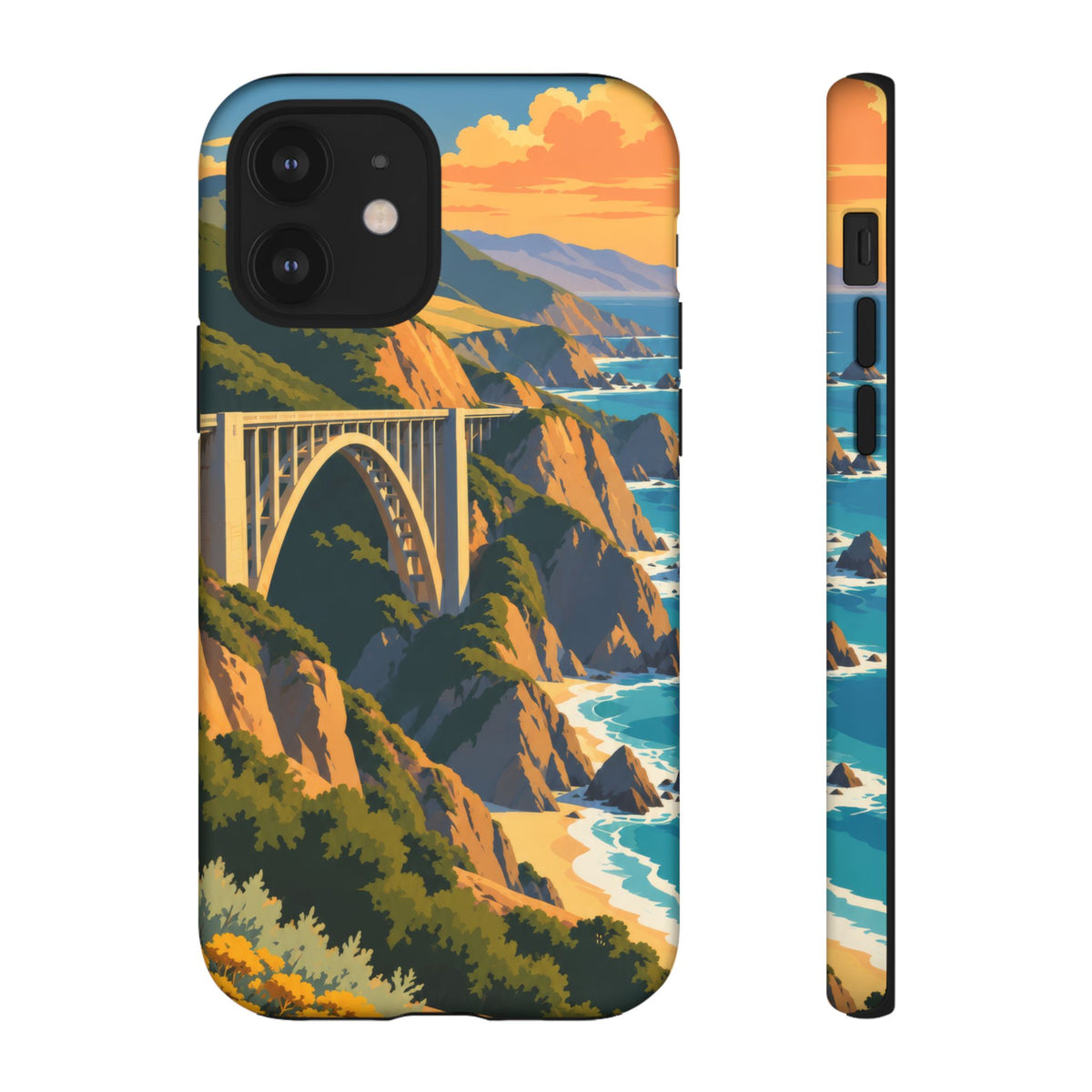 Big Sur — Coastal Arc iPhone Tough Case
