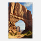 Canvas Wall Art - Majestic Desert Archway