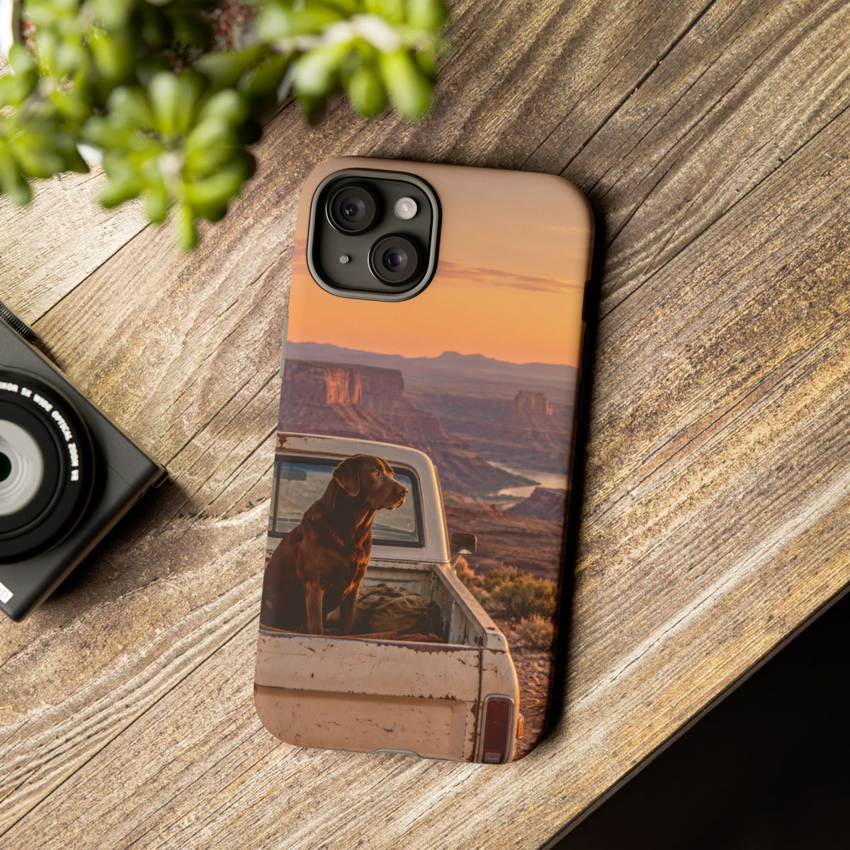 Desert Tailgate Companion iPhone Tough Case | labrador