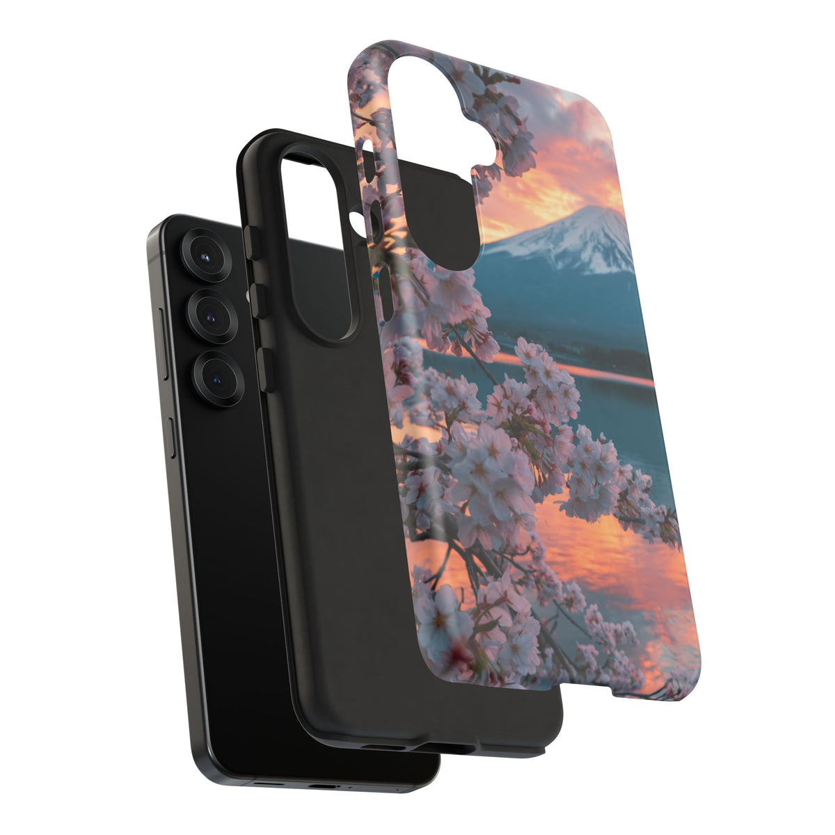 Fuji Petal Reflection Samsung Galaxy Tough Phone Case